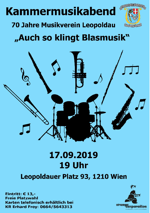 Plakat zum Kammermusikabend