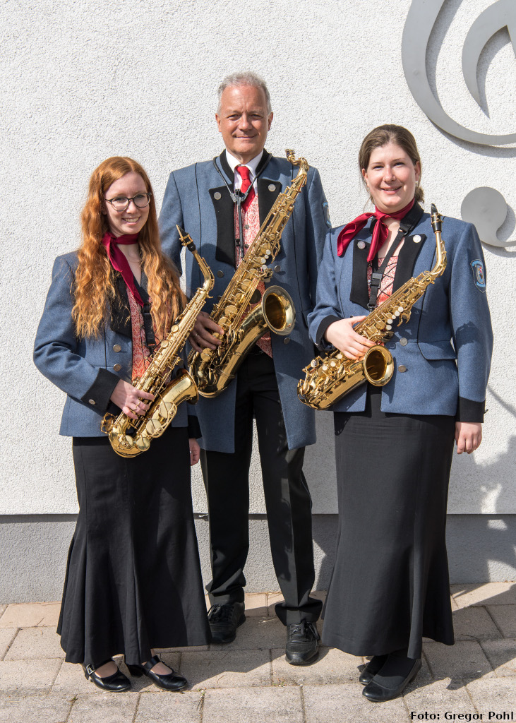 Unsere Saxophone dürfen auch nicht unerwähnt bleiben.