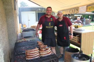 Alle, die auf gegrilltes stehen gingen natürlich auch nicht leer aus.