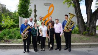 Das MVL Kammer Ensemble bestand aus verschiedenen Instrumenten.