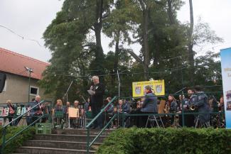 Der Musikverein Leopoldau spielte unter der Leitung ...