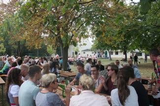 Im Pfarrgarten ist immer genug Platz für alle.