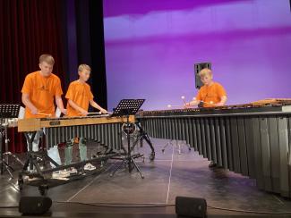 Die 'Orange Drummers' erreichten in der Altersgruppe A den 2. Platz!