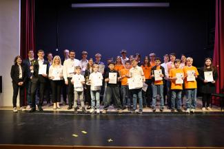 Alle Teilnehmer (aus Leopoldau) beim Abschlussfoto.