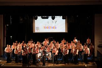 Den Anfang des Konzertes ...