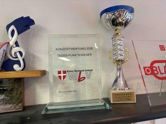 Der Musikverein Leopoldau wurde heuer wieder Tagessieger beim Landeswettbewerb.