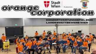 Die Orange Corporation vor ihrem grossen Auftritt.