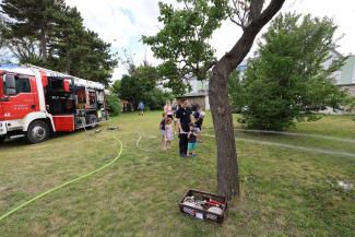 Die Wiener Feuerwehrjugend ...