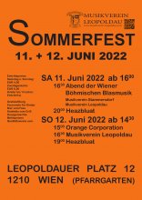Plakat zum Sommerfest