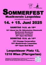 Plakat zum Sommerfest 2025