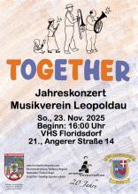 Plakat zum Jahreskonzert