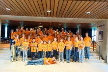 Gruppenfoto vom Wettbewerb