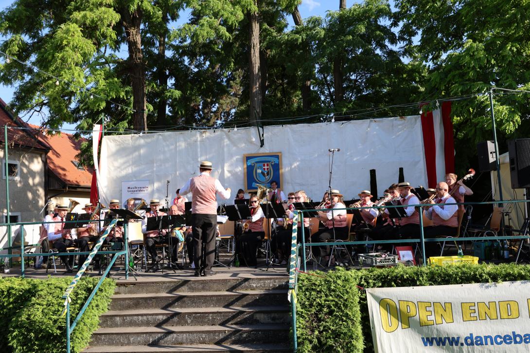 Der Musikverein Leopoldau beim Sommerfest 2026